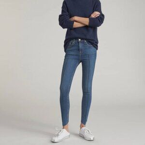 rag & bone High Rise Ankle Skinny in Manson
